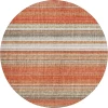 Dalyn Portico Orange PO2 8ft. x 8ft. Rug