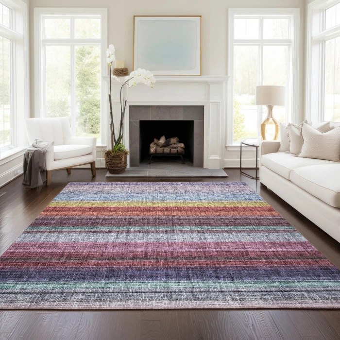 Dalyn Portico Purple PO2 5ft. x 7ft.6in. Rug