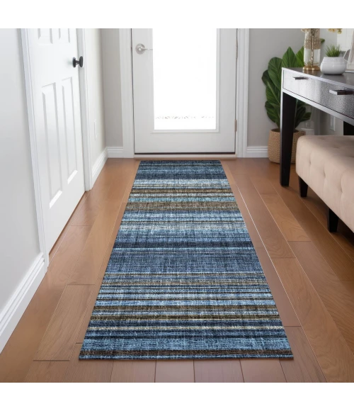 Dalyn Portico Blue PO2 2ft.3in. x 7ft.6in. Rug