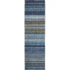 Dalyn Portico Blue PO2 2ft.3in. x 7ft.6in. Rug