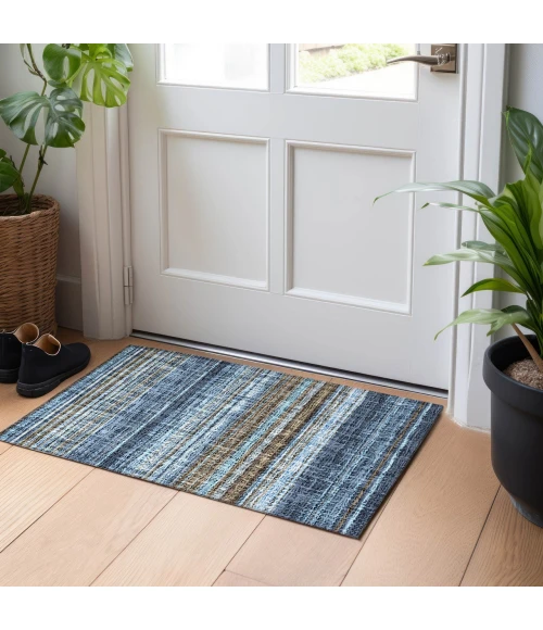 Dalyn Portico Blue PO2 1ft.8in. x 2ft.6in. Rug