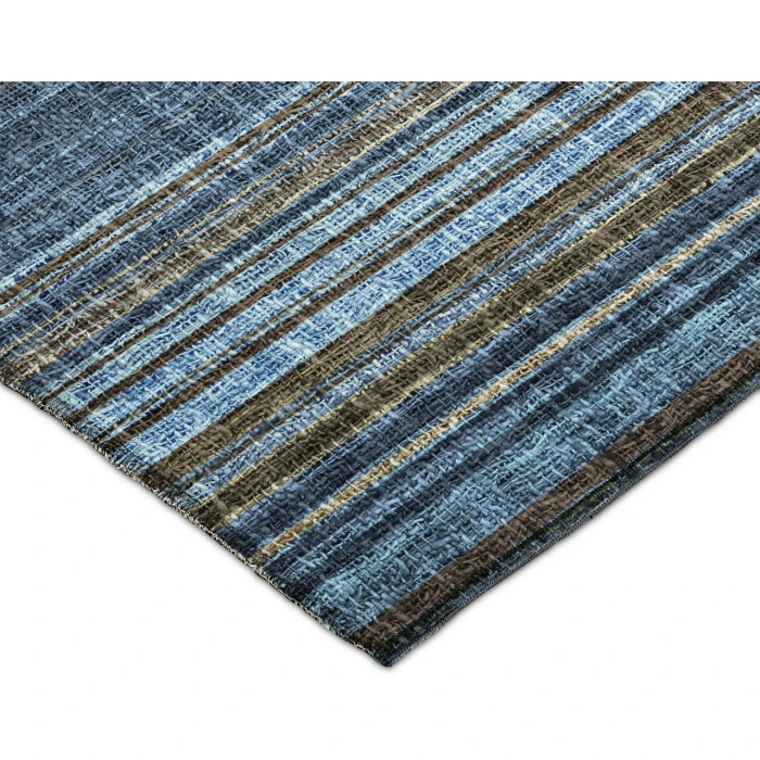 Dalyn Portico Blue PO2 8ft. x 8ft. Rug