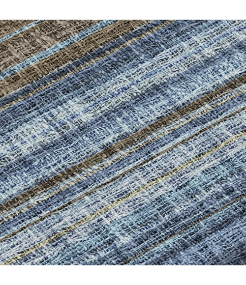 Dalyn Portico Blue PO2 8ft. x 8ft. Rug