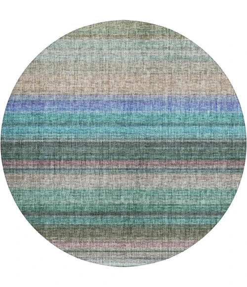 Dalyn Portico Green PO2 8ft. x 8ft. Rug