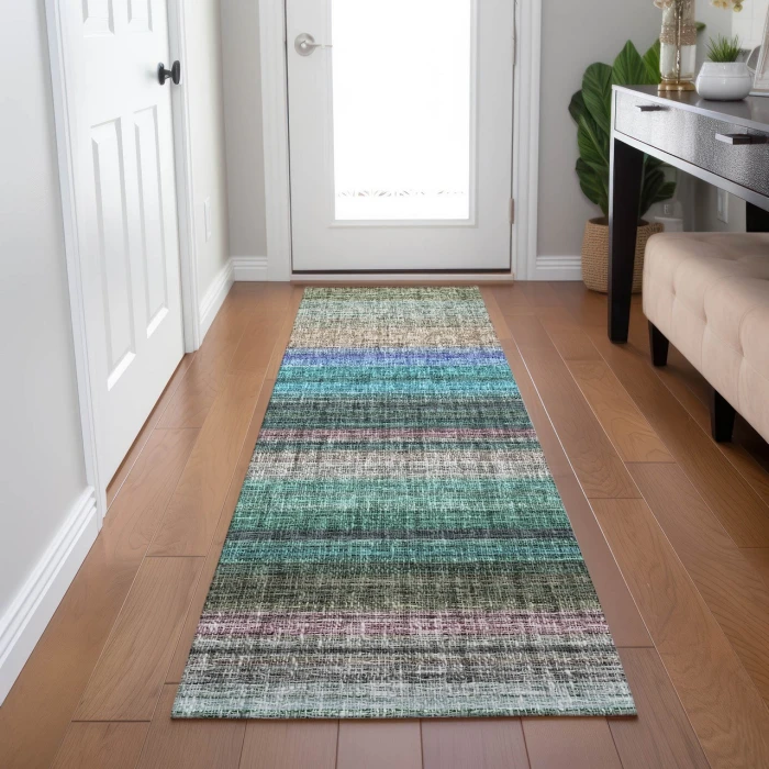 Dalyn Portico Green PO2 2ft.3in. x 7ft.6in. Rug