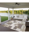 Dalyn Portico Brown PO3 9ft. x 12ft. Rug
