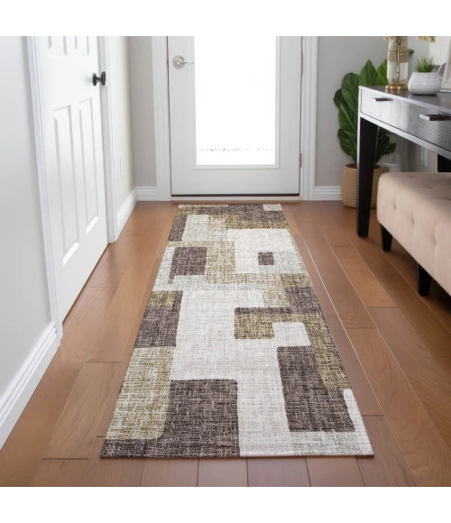 Dalyn Portico Brown PO3 2ft.3in. x 7ft.6in. Rug