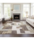 Dalyn Portico Brown PO3 9ft. x 12ft. Rug