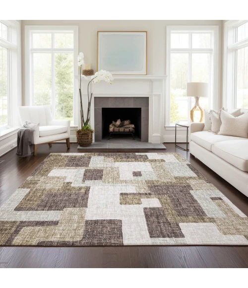 Dalyn Portico Brown PO3 9ft. x 12ft. Rug