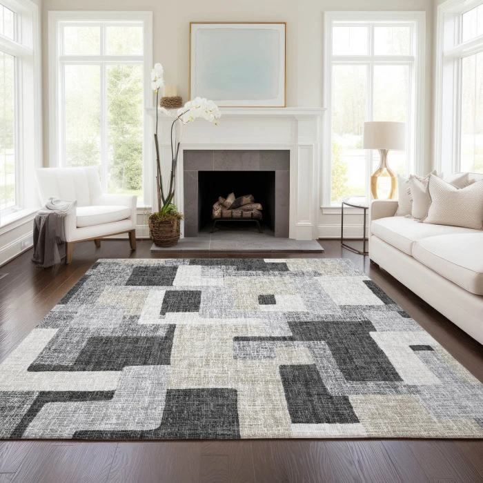 Dalyn Portico Gray PO3 10ft. x 14ft. Rug