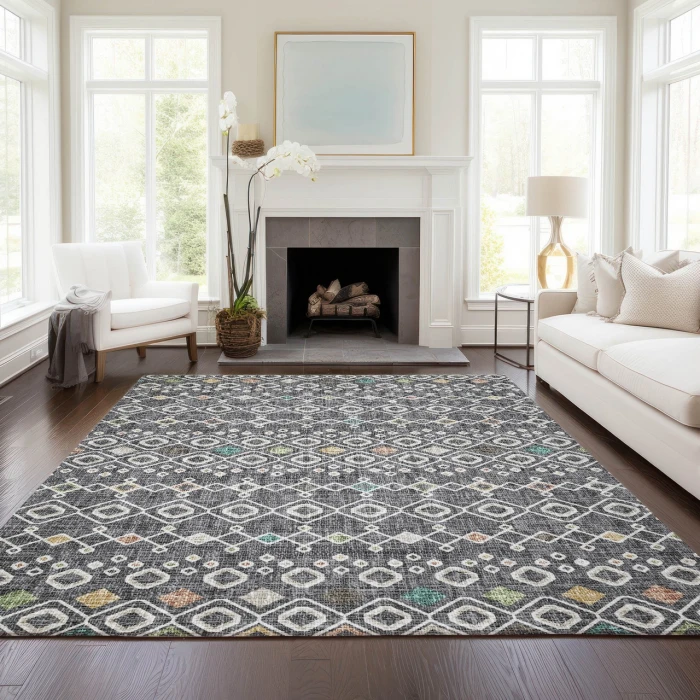 Dalyn Portico Gray PO4 9ft. x 12ft. Rug