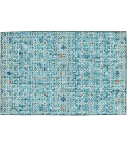 Dalyn Portico Teal PO4 1ft.8in. x 2ft.6in. Rug