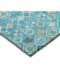 Dalyn Portico Teal PO4 8ft. x 8ft. Rug