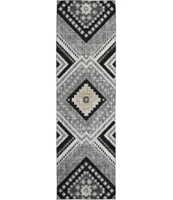 Dalyn Portico Black PO5 2ft.3in. x 7ft.6in. Rug