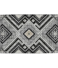 Dalyn Portico Black PO5 1ft.8in. x 2ft.6in. Rug