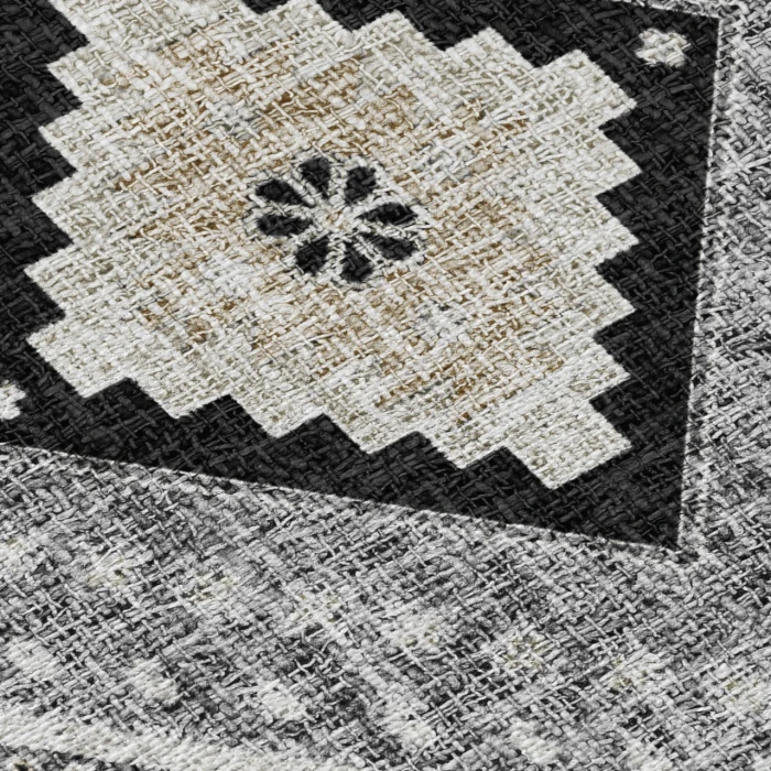 Dalyn Portico Black PO5 1ft.8in. x 2ft.6in. Rug