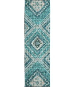 Dalyn Portico Teal PO5 2ft.3in. x 7ft.6in. Rug