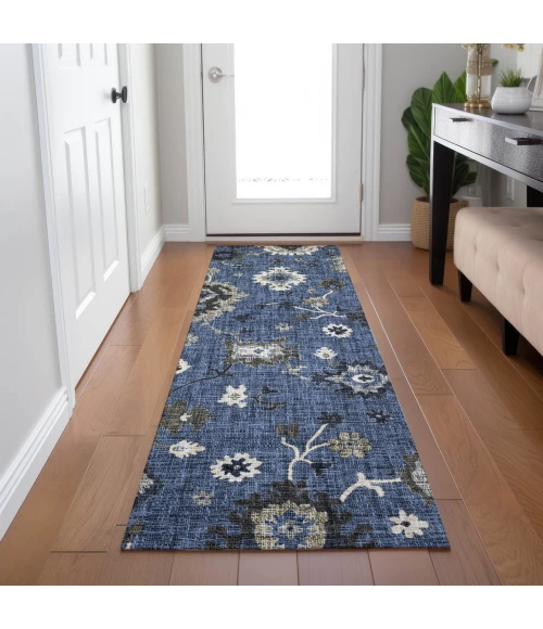 Dalyn Portico Blue PO6 2ft.3in. x 7ft.6in. Rug