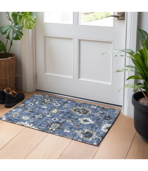 Dalyn Portico Blue PO6 1ft.8in. x 2ft.6in. Rug