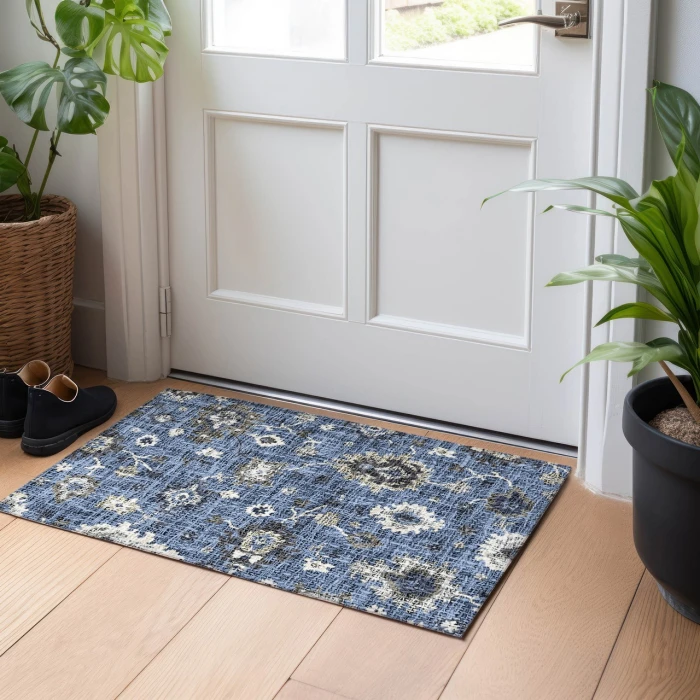 Dalyn Portico Blue PO6 1ft.8in. x 2ft.6in. Rug