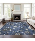 Dalyn Portico Blue PO6 10ft. x 14ft. Rug