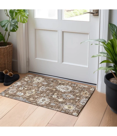 Dalyn Portico Brown PO6 1ft.8in. x 2ft.6in. Rug
