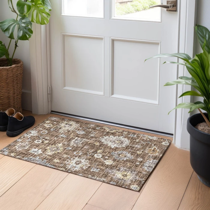 Dalyn Portico Brown PO6 1ft.8in. x 2ft.6in. Rug