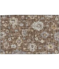 Dalyn Portico Brown PO6 1ft.8in. x 2ft.6in. Rug