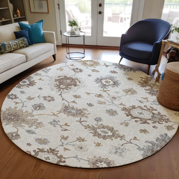 Dalyn Portico Ivory PO6 8ft. x 8ft. Rug