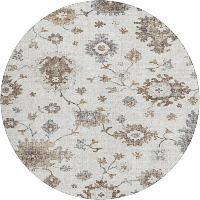 Dalyn Portico Ivory PO6 8ft. x 8ft. Rug