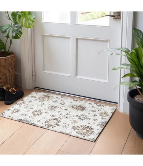 Dalyn Portico Ivory PO6 1ft.8in. x 2ft.6in. Rug