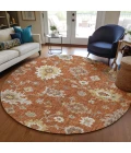 Dalyn Portico Orange PO6 8ft. x 8ft. Rug