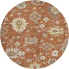 Dalyn Portico Orange PO6 8ft. x 8ft. Rug