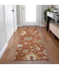 Dalyn Portico Orange PO6 2ft.3in. x 7ft.6in. Rug