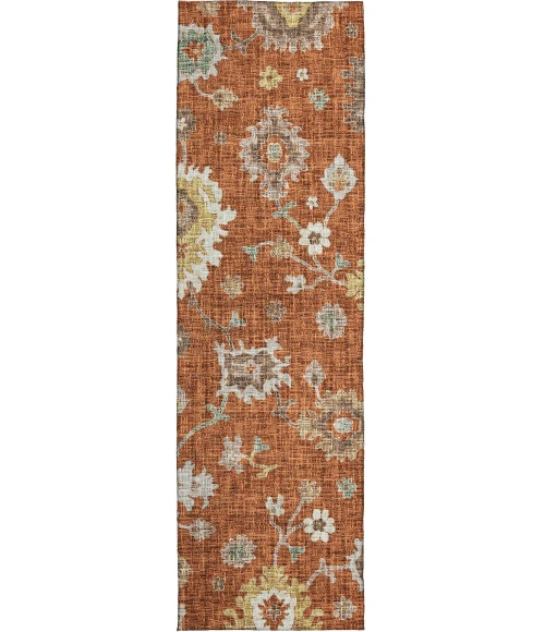Dalyn Portico Orange PO6 2ft.3in. x 7ft.6in. Rug