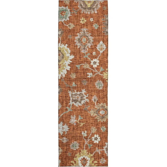 Dalyn Portico Orange PO6 2ft.3in. x 7ft.6in. Rug