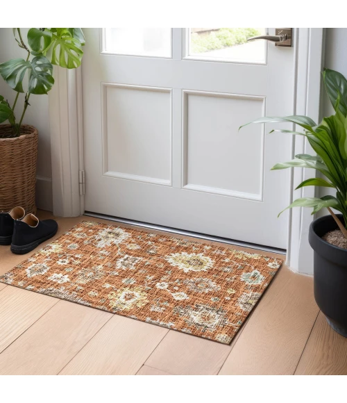 Dalyn Portico Orange PO6 1ft.8in. x 2ft.6in. Rug