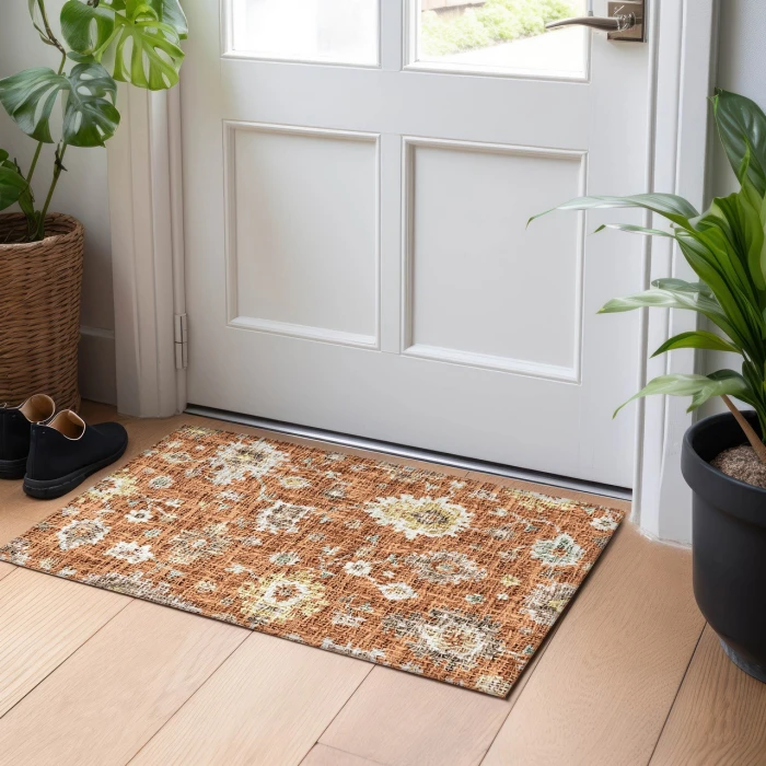 Dalyn Portico Orange PO6 1ft.8in. x 2ft.6in. Rug