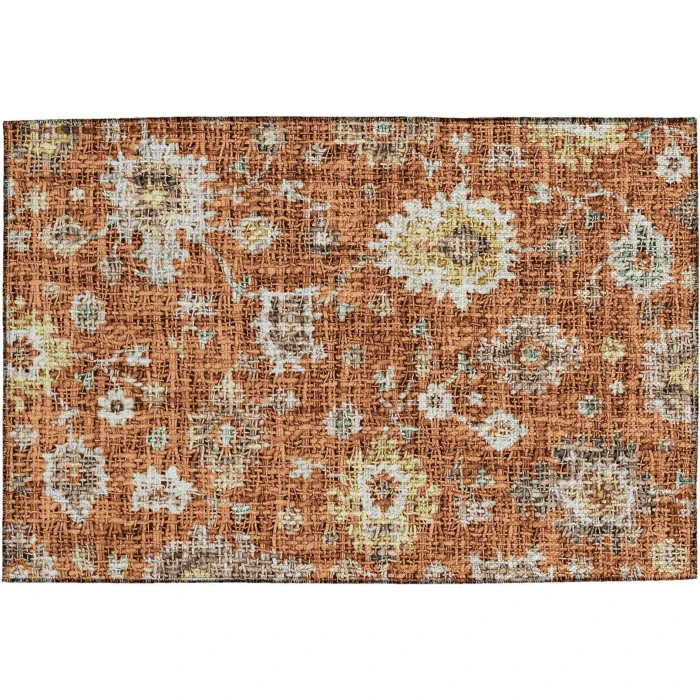 Dalyn Portico Orange PO6 1ft.8in. x 2ft.6in. Rug