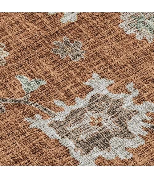 Dalyn Portico Orange PO6 8ft. x 8ft. Rug