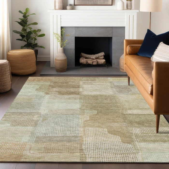 Dalyn Ravenna Brown RN10 9ft. x 12ft. Rug