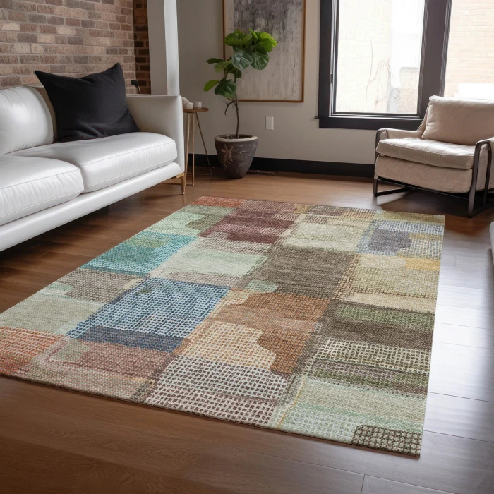 Dalyn Ravenna Brown RN10 9ft. x 12ft. Rug