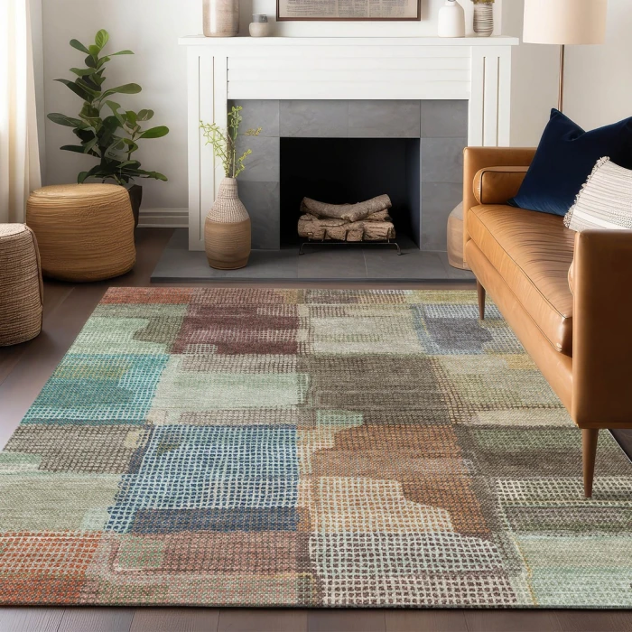 Dalyn Ravenna Brown RN10 9ft. x 12ft. Rug