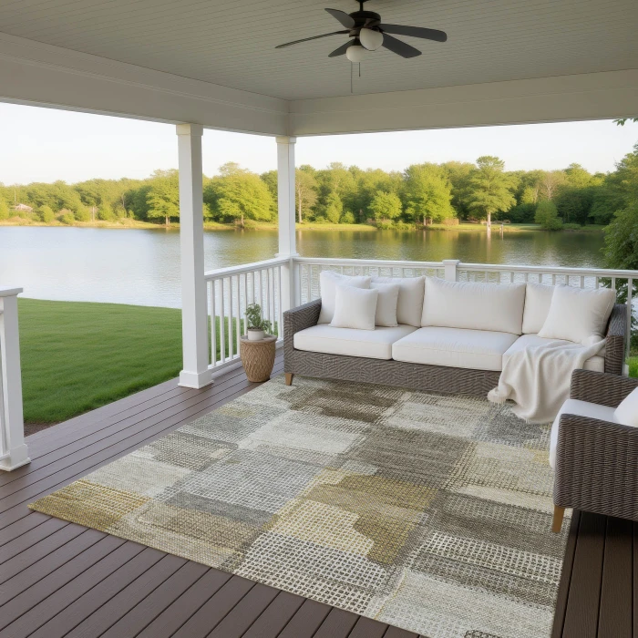 Dalyn Ravenna Brown RN10 9ft. x 12ft. Rug