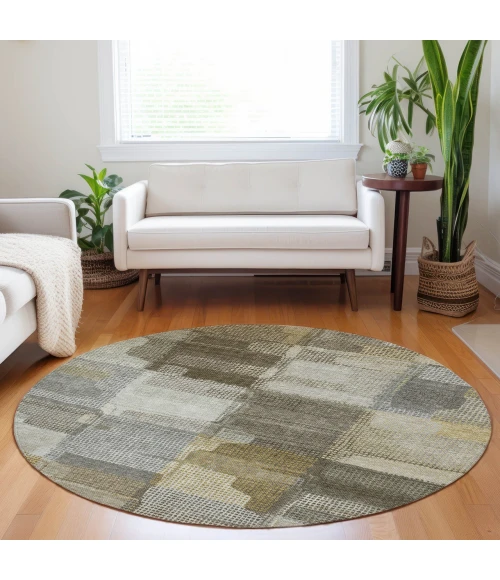 Dalyn Ravenna Brown RN10 8ft. x 8ft. Rug