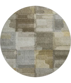 Dalyn Ravenna Brown RN10 8ft. x 8ft. Rug