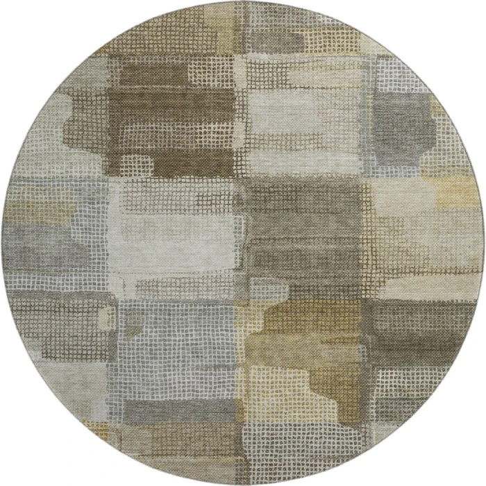 Dalyn Ravenna Brown RN10 8ft. x 8ft. Rug