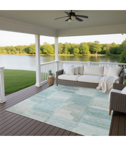 Dalyn Ravenna Teal RN10 9ft. x 12ft. Rug