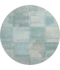 Dalyn Ravenna Teal RN10 8ft. x 8ft. Rug