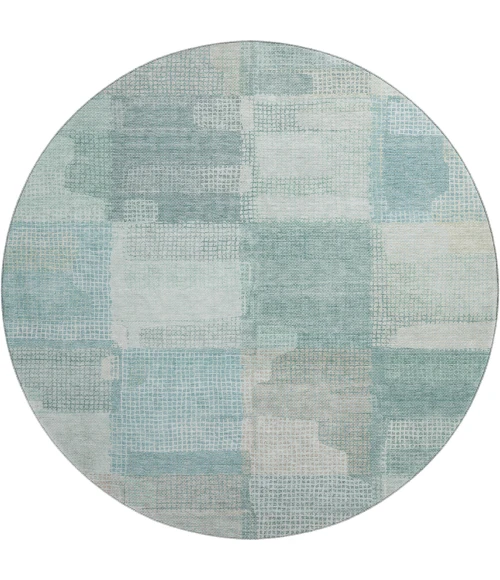 Dalyn Ravenna Teal RN10 8ft. x 8ft. Rug